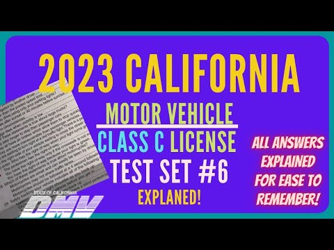 free california driving test