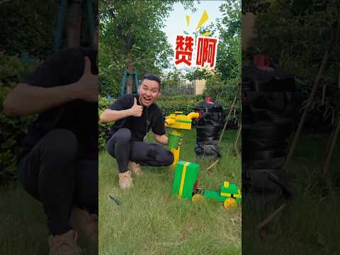 पानी का ट्रक। 😲😱❤️~ miniwood toy-wood working art skill wood/hand crafts / #shorts
