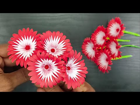 Make REALISTIC FLOWERS with Paper DIY Secrets Revealed