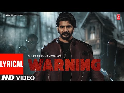 Warning - Gulzaar Chhaniwala | Haryanvi Lyrical Video Song | T-Series Haryanvi