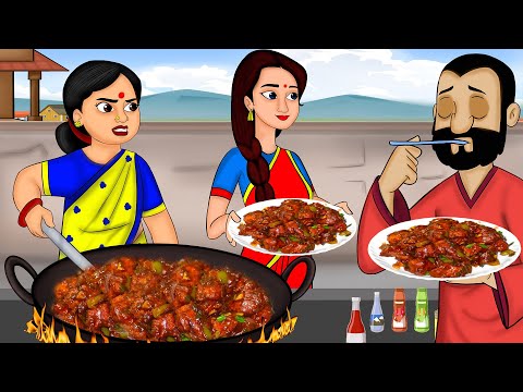 అత్తా కోడలు-చికెన్ మంచురియా వ్యాపారం | Stories in Telugu | Neethi Kathalu | Telugu Stories