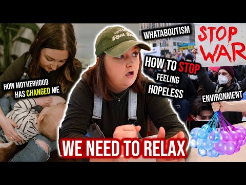we need to chat.. and relax a little bit