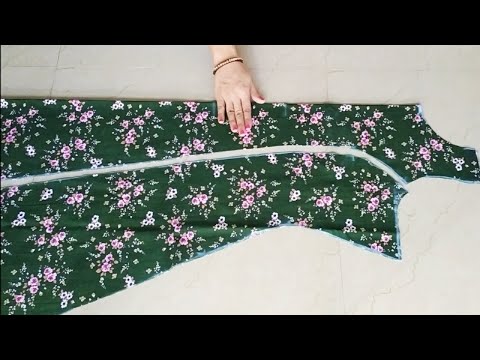 Princess Cut Kurti Cutting and Stitching Step by Step | Kurti/Suit/Kameez Cutting and Stitching