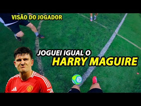 VISÃO DO HARRY MAGUIRE?! - FUTEBOL EM PRIMEIRA PESSOA