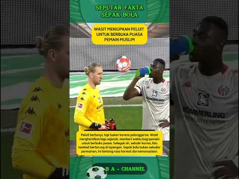 DETIK-DETIK WASIT MENIUP PELUIT UNTUK BERBUKA PUASA #referee #bundesliga #iftar #bukapuasa #ramadan