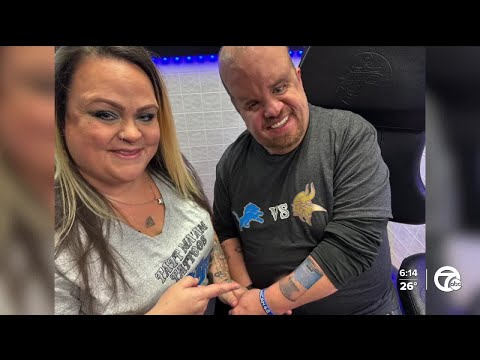 Lions fan's tattoo takes social media by storm