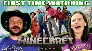A Minecraft Movie (2025) | Movie Reaction | First Time Watching | CHICKEN JOCKEY!!!