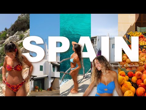 MENORCA & MADRID SPAIN || Last spots of Eurosummer 2025