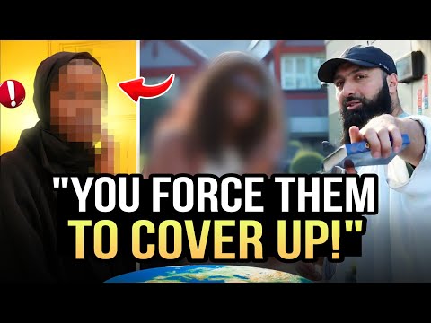 🌎🧕🔥 Flat Earther DISSES The Hijab! But This Muslims Response SHOCKS Her!!