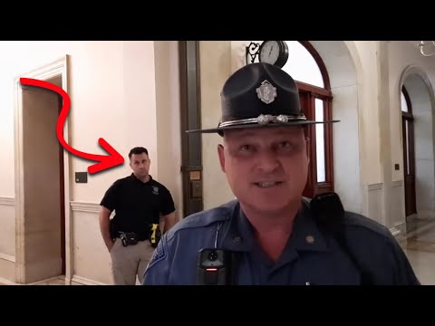 Cops Intimidation Fails When DIsmissed And Do Walk Of Shame