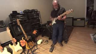 Gjika 100's turn to Jam w/Jimi - Born Under a Bad Sign - amp demo with Fuzz Face Wah, Univibe, & ADG