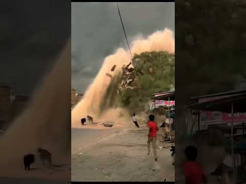 #tufan #toofan #cyclone #monsoon ASMR , Bhaynakar Aandhi toofan #cyclone