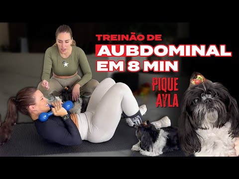 SEU ABDÔMEN VAI FICAR TRINCADO EM 8 MINUTOS!