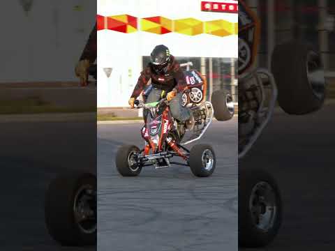 Quad Stoppie Crash 🔥