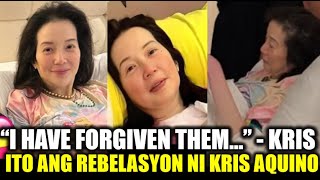 Kris Aquino PINATAWAD na ang MGA NAKAAWAY Kahit hindi nag-sorry sa kanya!Ayaw din niya magpa-Therapy
