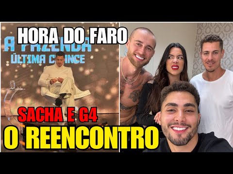 🔴Hora do Faro com Sacha Bali Campeão de A Fazenda 16 e o G4