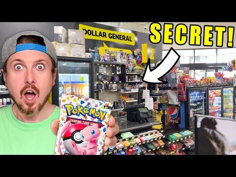 Dollar General's SECRET Packs of 151 Pokemon Cards! (opening it)