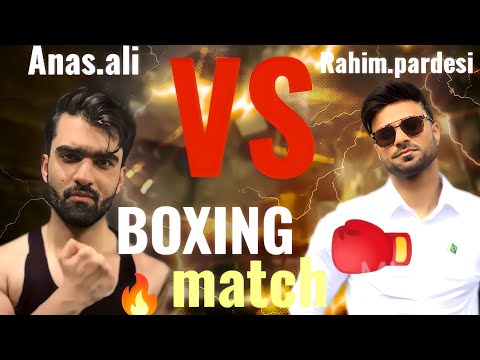 Rahim pardesi vs anas Ali.🔥😡😰 who is king of boxing  boxing match 🥊 latest new video #1tranding