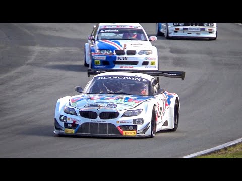 BMW Z4 GT3 Pure V8 Sound (Unrestricted vs Restricted Exhaust Sound)