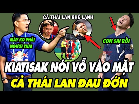 Đến Hôm Nay Kiatisak Mới Nói Về Bàn Thắng Của Supachok Khiến Cả Thái Lan Xấu Hổ! NHM Bàng Hoàng