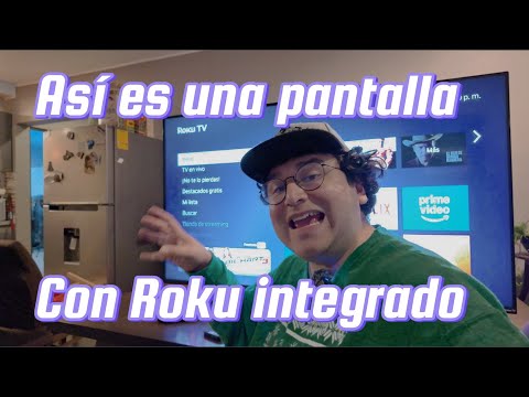 Así es una TELEVISIÓN con ROKU INTEGRADO