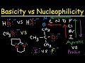 Understanding Bases and Nucleophiles