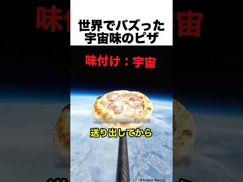 宇宙で味付けしたピザってどんな味?