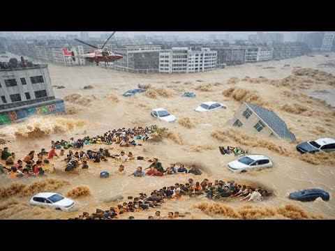 Sans pitié : plus de 670 000 personnes emportées après la rupture de barrages en Chine