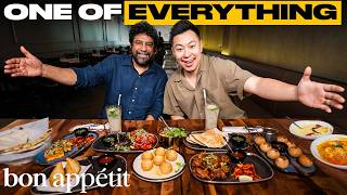 YouTube video thumbnail:  Trying Everything on the Menu at One of NYC’s Best Indian Restaurants