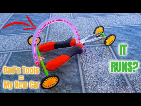 🔧 He Used a PLIER to Build a Car?! No Motor, No Battery!