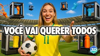 100 Impressões 3D Que Todo Fã de Esporte Vai Querer AGORA