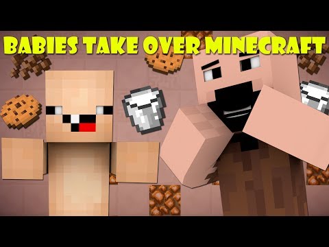 If Babies Took Over Minecraft