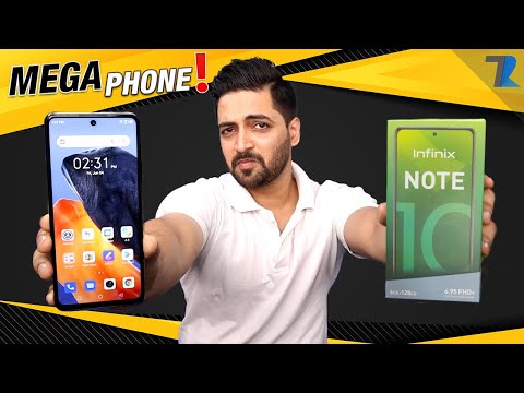 (ENGLISH) Infinix Note 10 - Unboxing & Hands On - 6.95 Display - Helio G85 - 5000 mAh 18W - 48MP For ₹11,000⚡⚡