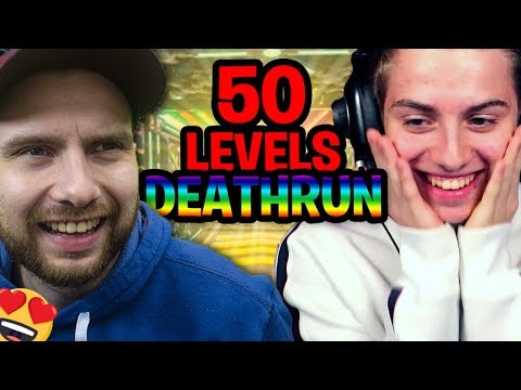 CE DEATHRUN NEON 50 LEVEL EST BEAUCOUP TROP BEAU !! Ft Michou Fortnite Créative