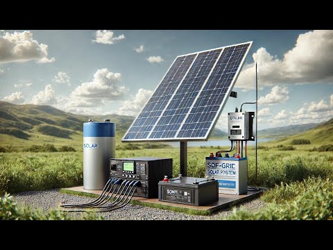 How To Make The MOST SIMPLE Solar Power System