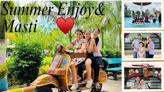 Summer enjoy & masti in waterpark❄️🥰♥️#kashishpatel #mastitime #summerenjoyvlog #mastivlog #vlog