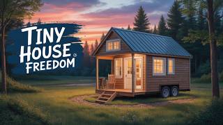 Young Woman Builds Her Own TINY HOUSE to Live MORTGAGE Free