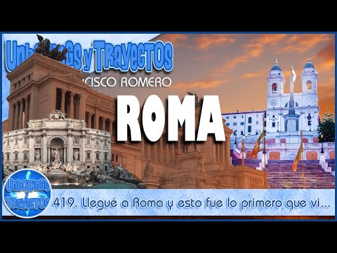 419. Llegué a Roma y esto fue lo primero que vi... 😲🇮🇹