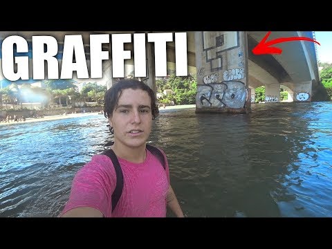 EXPLORAÇÃO AQUÁTICA + GRAFFITI!!!