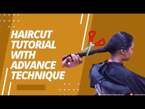 New Haircut tutorial with advance technique || step haircut for thick hair