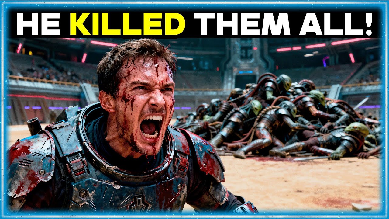 Aliens Paid to Watch a Human Die… They Got a Massacre Instead Aliens Paid to Watch a Human Die… They Got a Massacre Instead