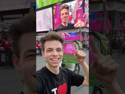 I Tried Getting on a Times Square Billboard for FREE