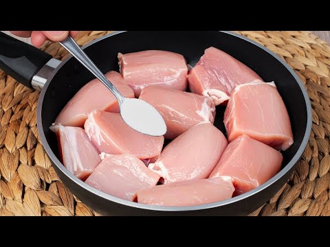 Poca gente conoce este truco! El filete de pollo se deshace en la boca como mantequilla!