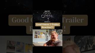 Good Omens 3 Trailer Reaction!!! @PrimeVideoUK #goodomens #goodomens2 #primevideo #trailerreactions