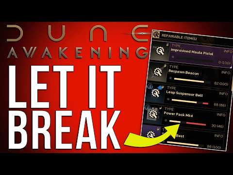 The Secrets Of Durability Loss In Dune Awakening