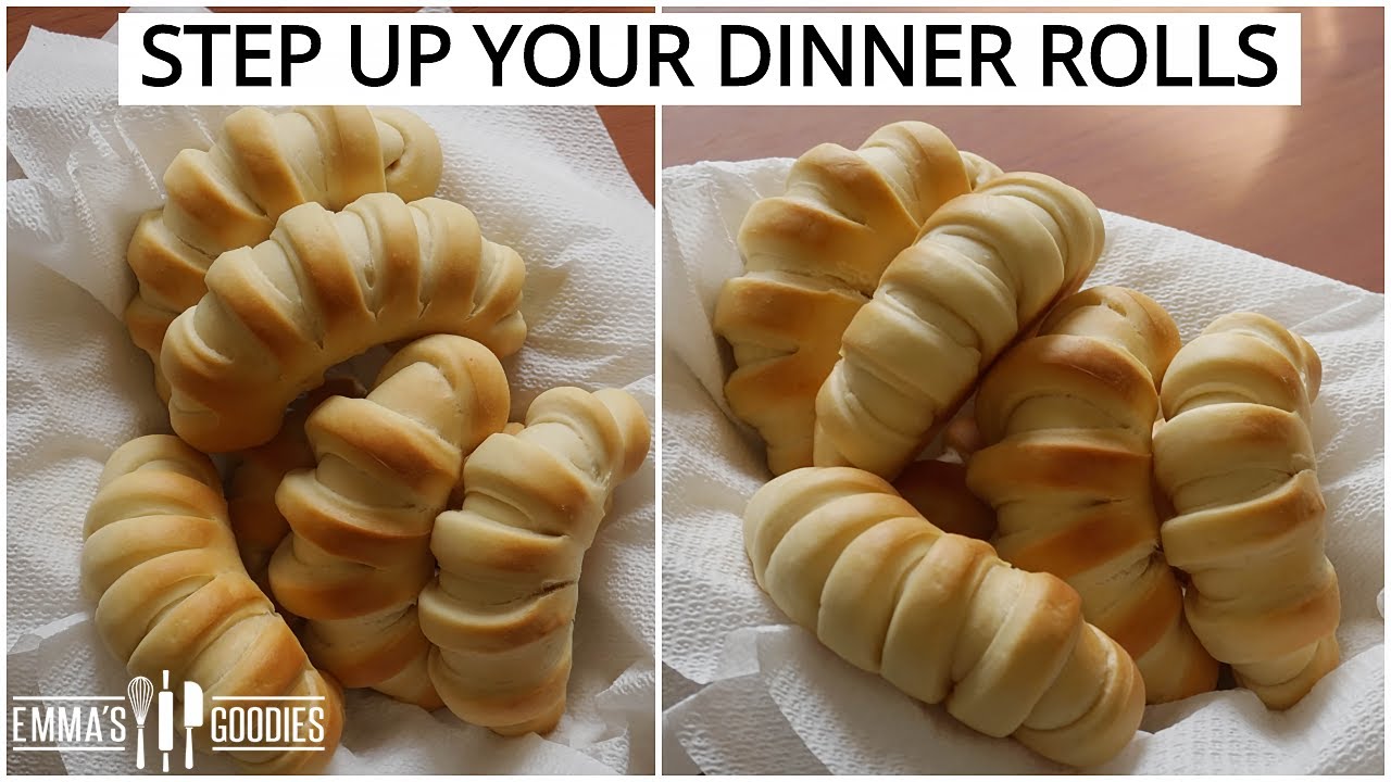 Soft Buttery DINNER ROLLS RECIPE - Soft & Fluffy Butter Rolls