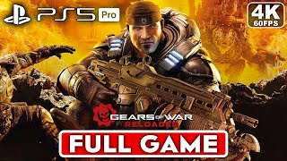 GEARS OF WAR RELOADED Gameplay Walkthrough FULL GAME [4K 60FPS PS5] - No Commentary