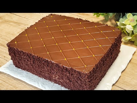 Ein echter königlicher Schokoladenkuchen! 🎂😋 Einfaches Rezept!