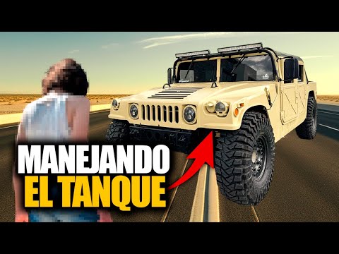 MI NOVIA MANEJA UN TANQUE MILITAR || JUANITO MARTINEZ