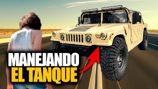MI NOVIA MANEJA UN TANQUE MILITAR || JUANITO MARTINEZ